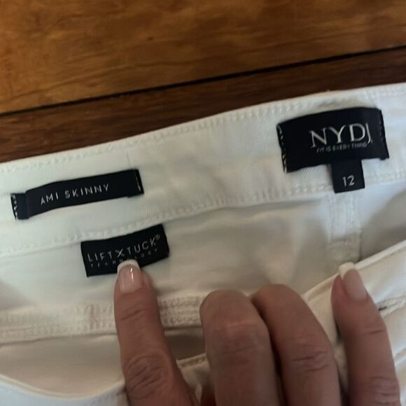 NYDJ Ami Skinny Ankle Jeans Sz 12 - Picture 5 of 10